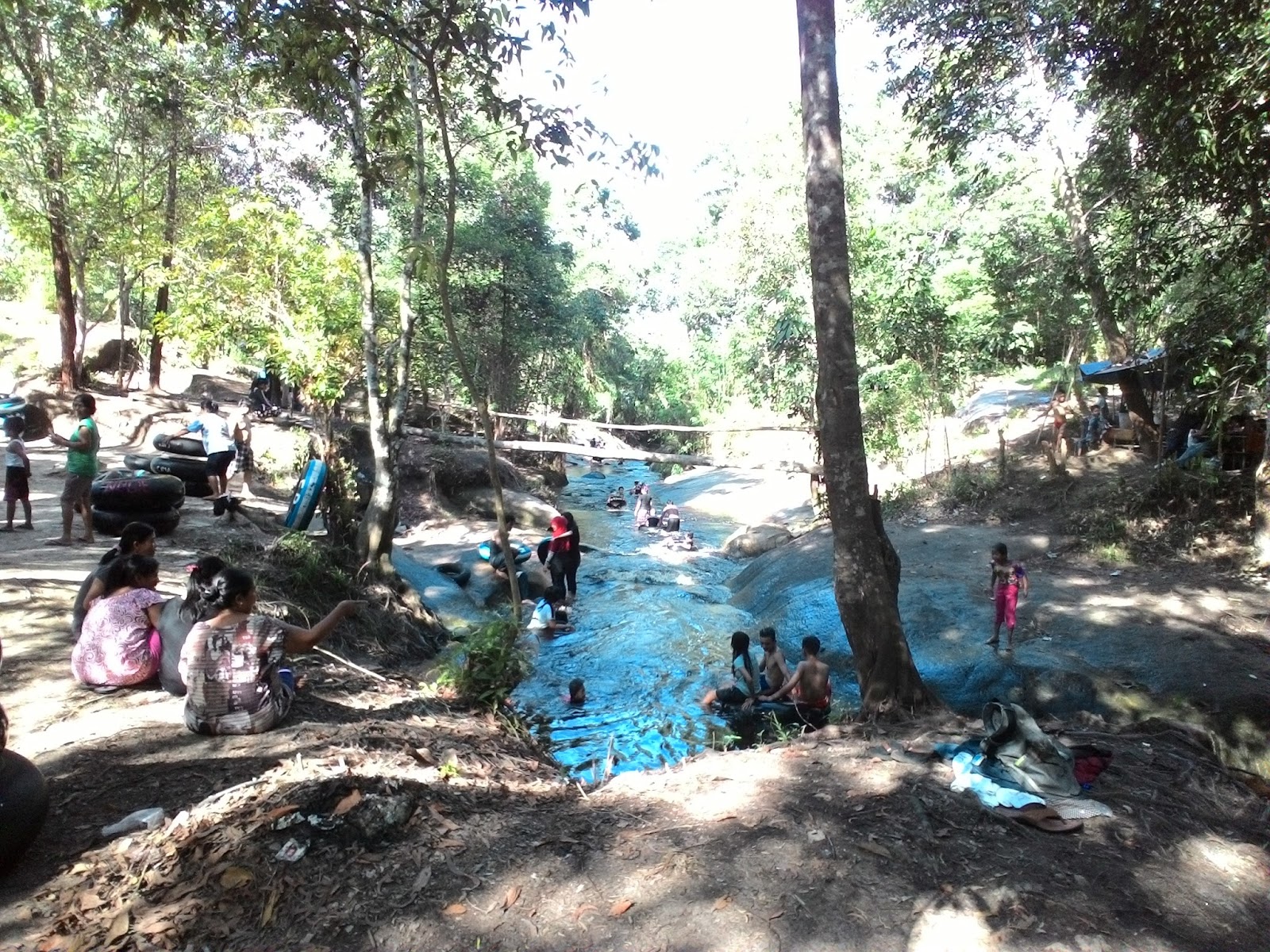 Objek Wisata Sungai Batu Sei Gohong Purplegreennotes
